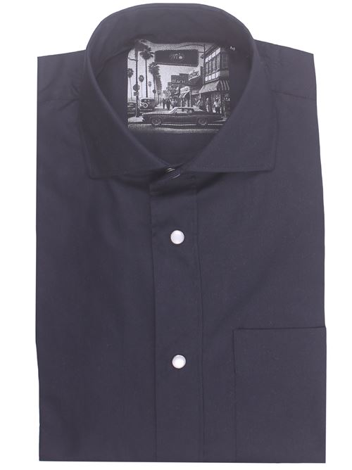 cotton shirt with snap buttons MARTIN ZELO | MZ703-CAM03OX01